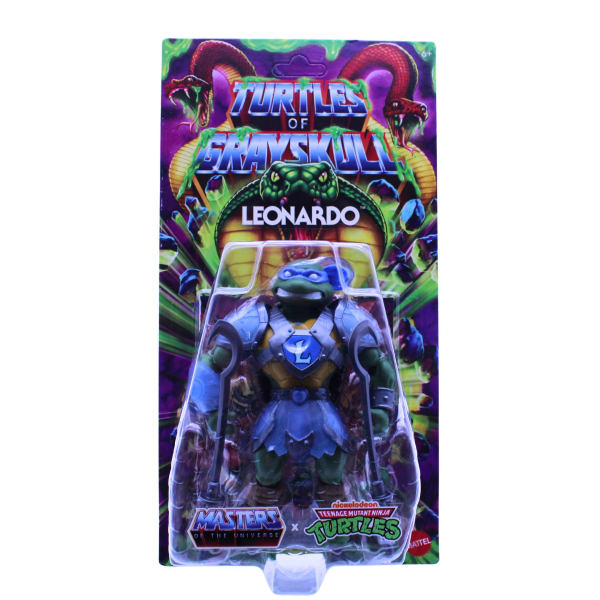 Leonardo – Turtles of Grayskull Reptile Wars Figur | Mattel 2025 | Hoppla Stuff